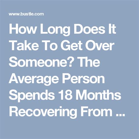 how long does it take to get over a hookup